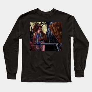 Anime Demon Hunter Long Sleeve T-Shirt